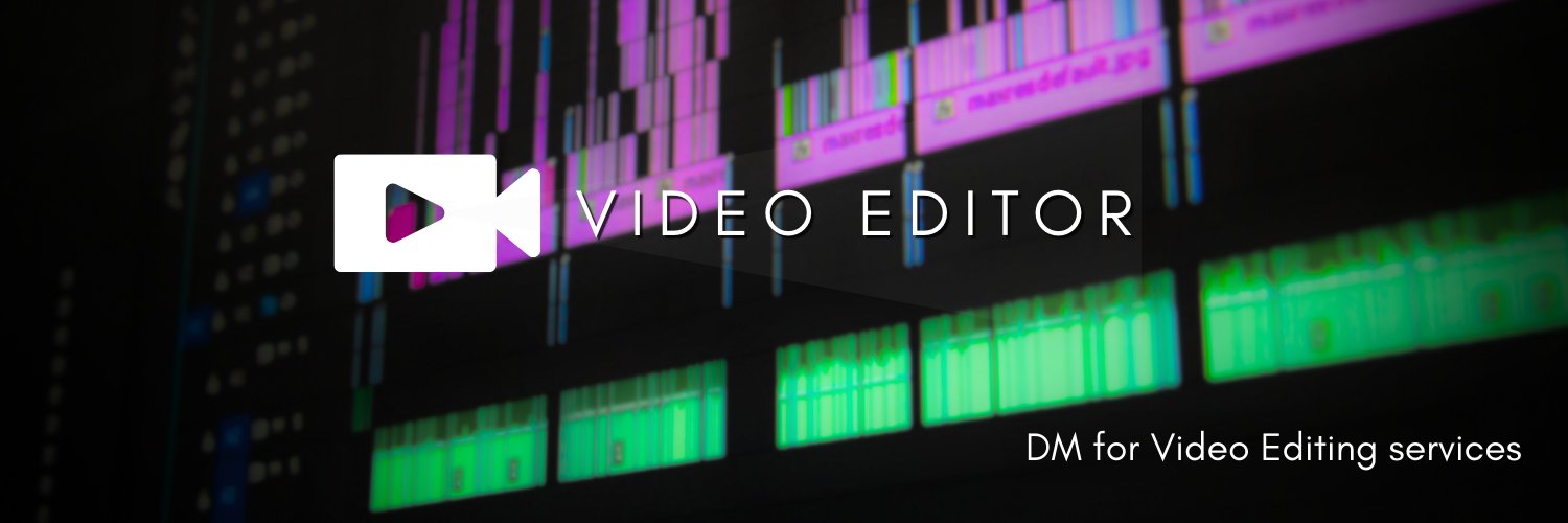 Adithya V | Video Editor 📽️ | banner
