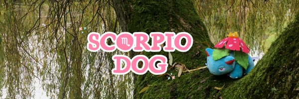 Scorpio Dog ♏️ Profile Banner