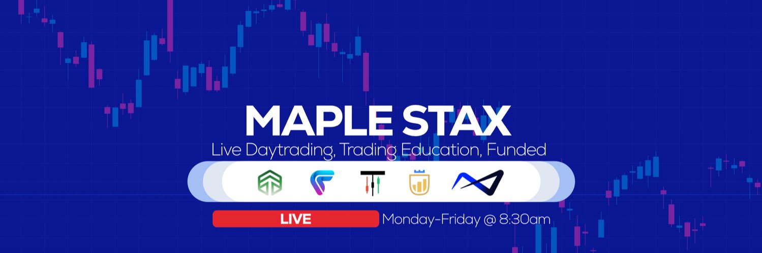 MapleStax Trades banner