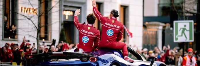 Hamilton's 9th Title banner