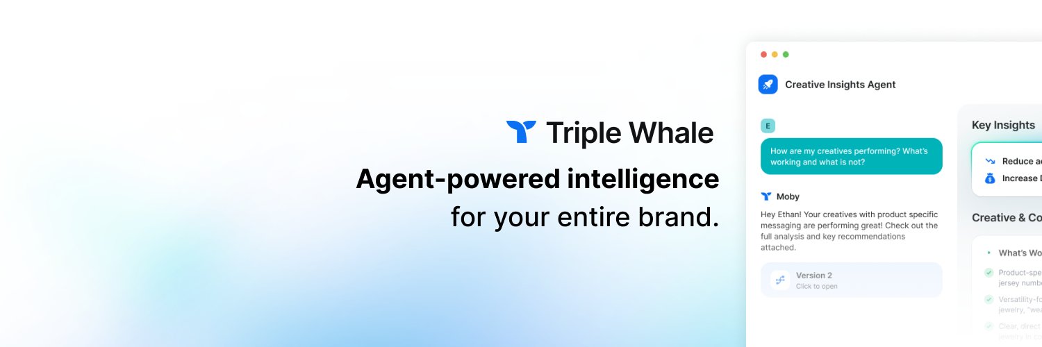 Triple Whale 🐳's banner