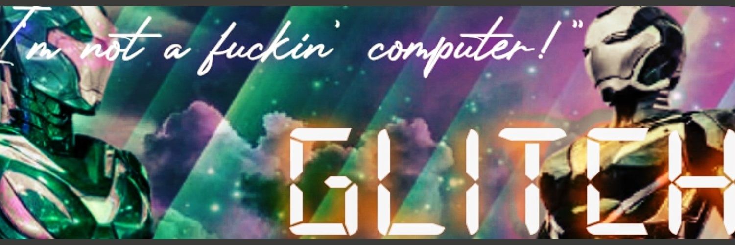 Cherry Glitch Blackman banner