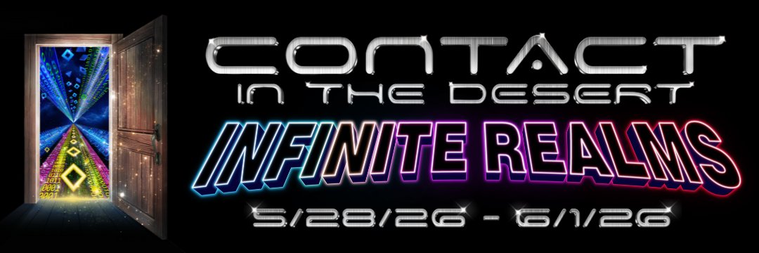 CONTACT in the DESERT banner