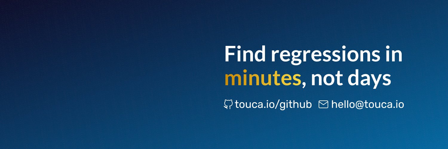 Touca.io banner