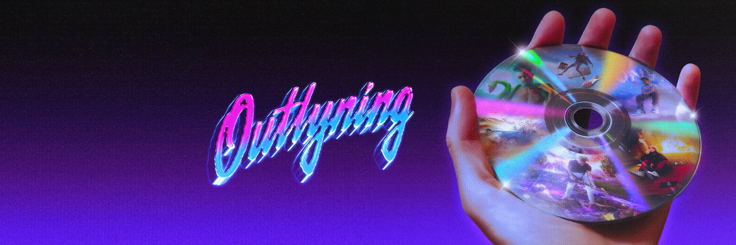 outlyning ⋆ album cover art banner