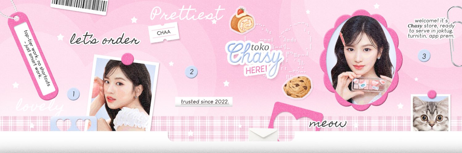 Chasy Store | FH Turnitin, Joki Tugas banner