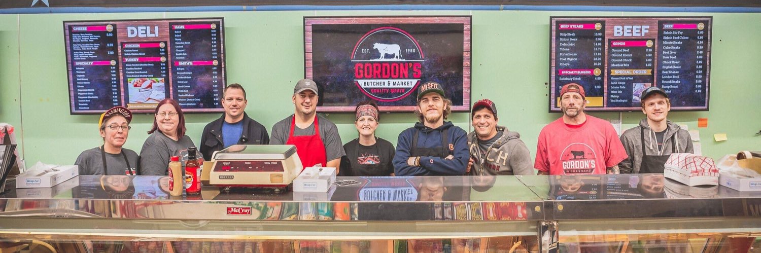 Gordons Butcher & Market banner