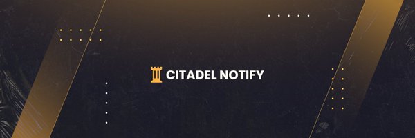 CitadelNotify Profile Banner