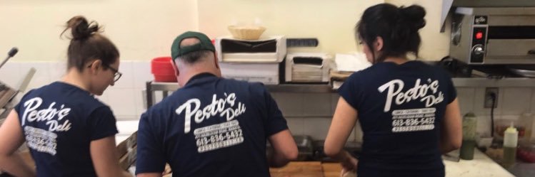 Pesto's Deli banner