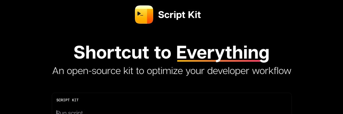 Script Kit banner