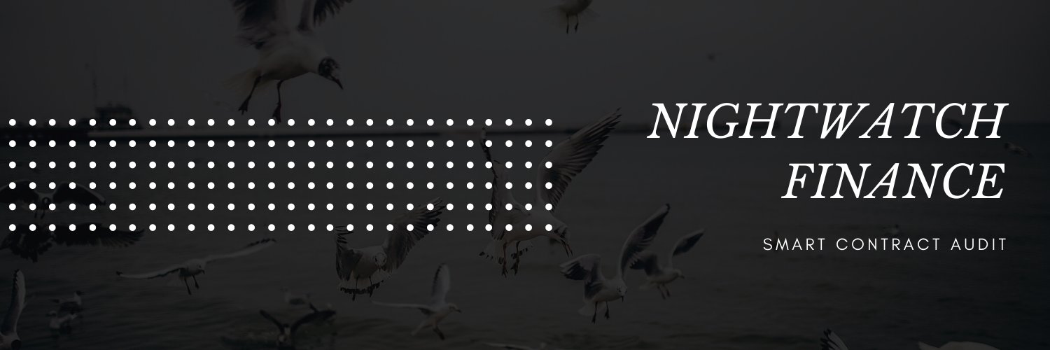 Nightwatch Finance - Smart Contract Audit Service banner