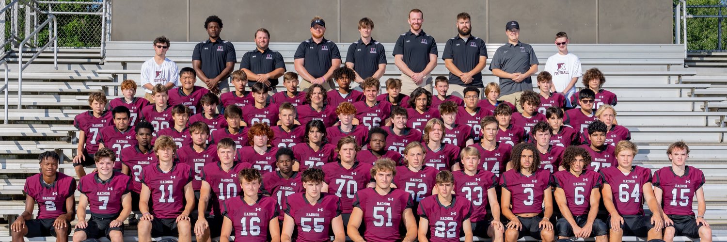 RADNOR FOOTBALL banner