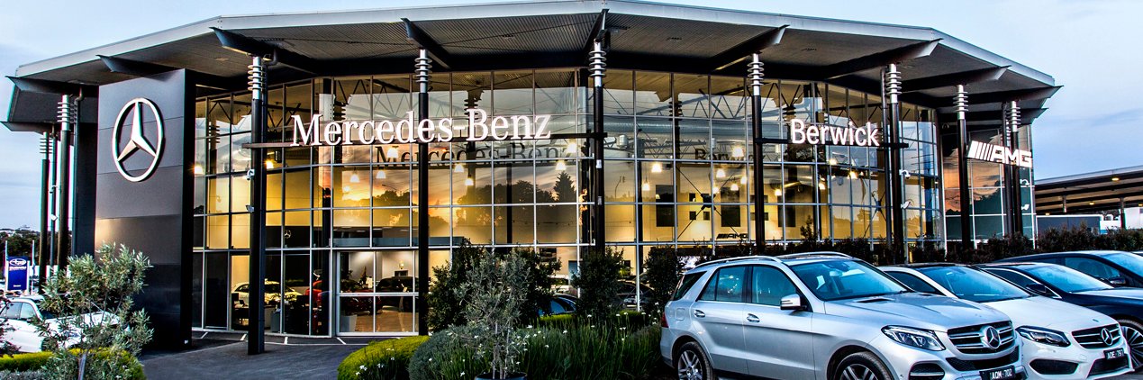Mercedes-Benz Berwick banner