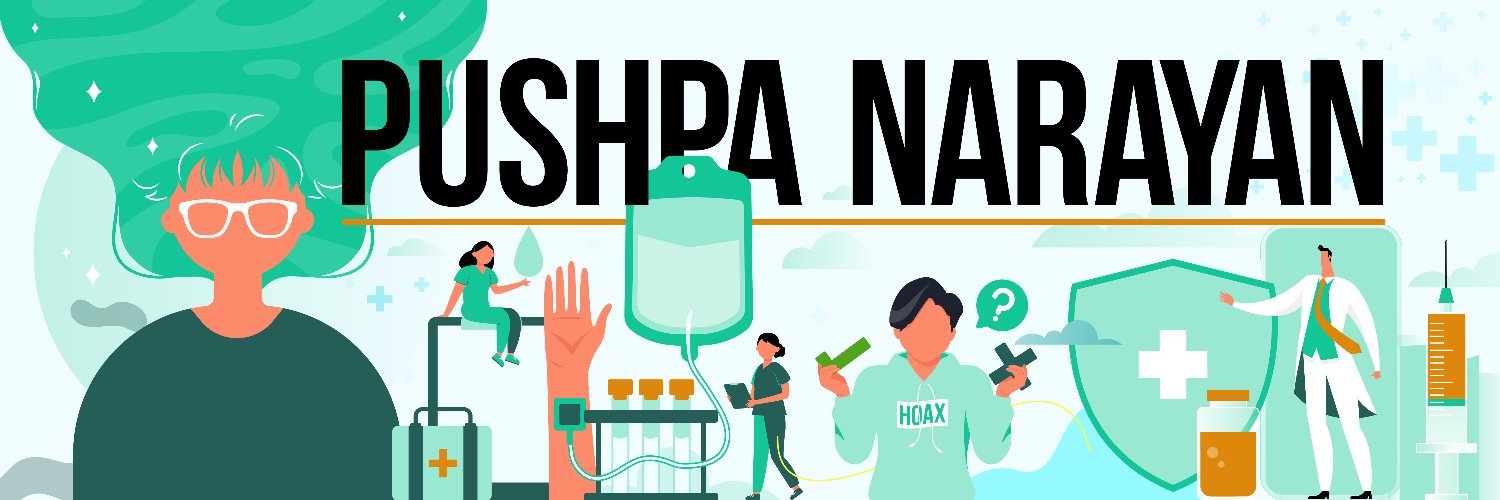 Pushpa Narayan's banner