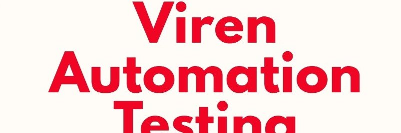 VirenAutomation's profile banner image