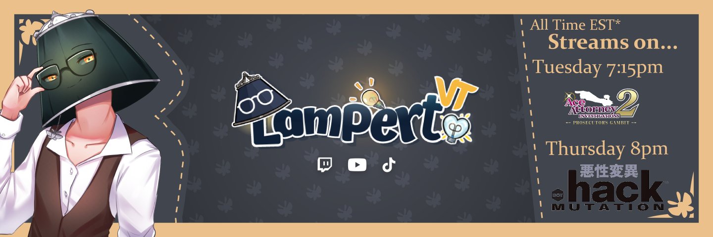 Lampert 💡Lamptuber💡 banner