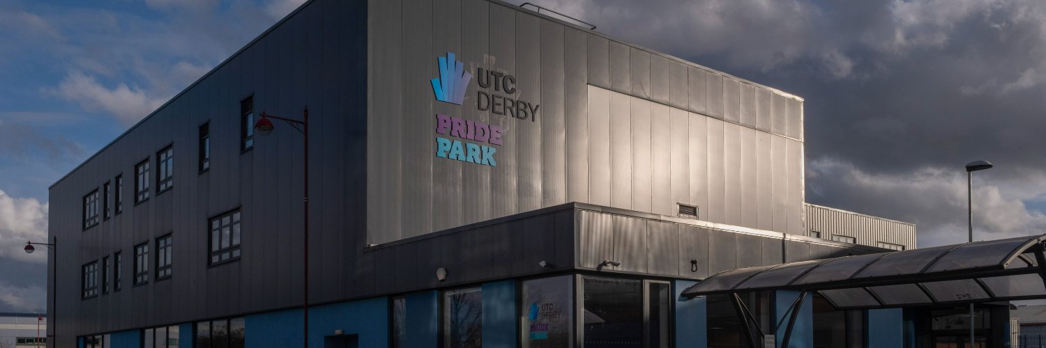 UTC Derby Pride Park banner