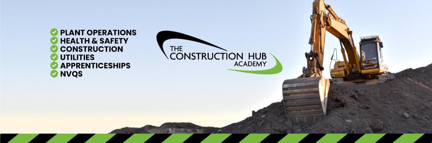 The Construction hub academy banner