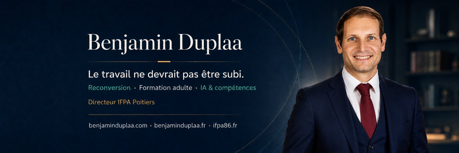 Benjamin Duplaa | Formation & Reconversion banner