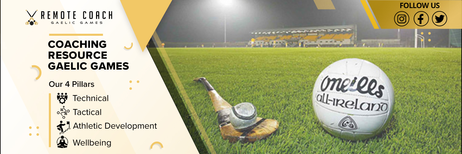 Remote-Coach Gaelic Games banner