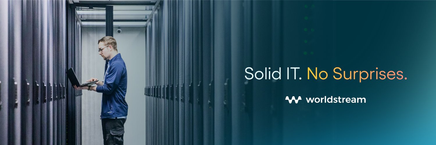 Worldstream - Solid IT. No Surprises. banner