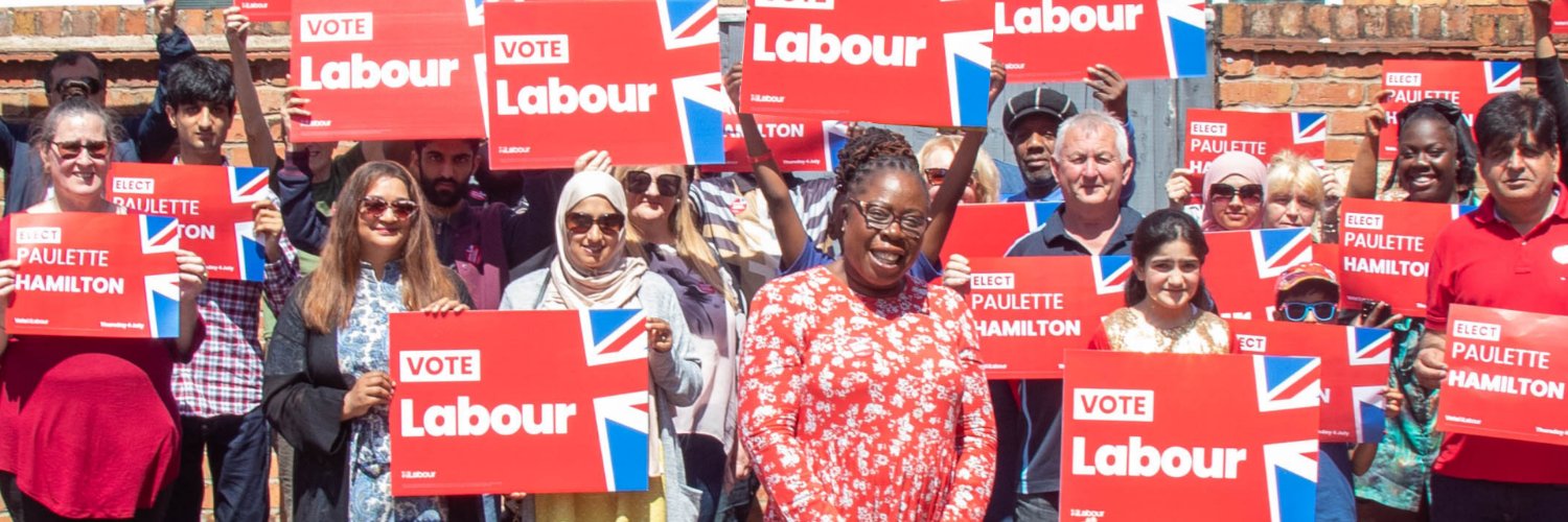 Paulette Hamilton MP's banner