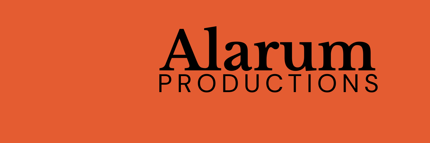 Alarum Productions banner