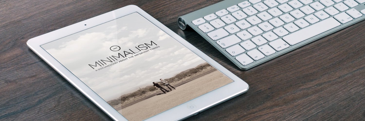 Minimalism Film banner