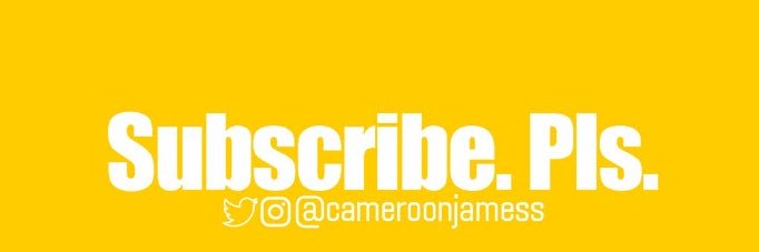 cameroonjamess's profile banner image