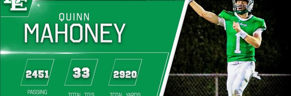 Quinn Mahoney 2026 QB's banner