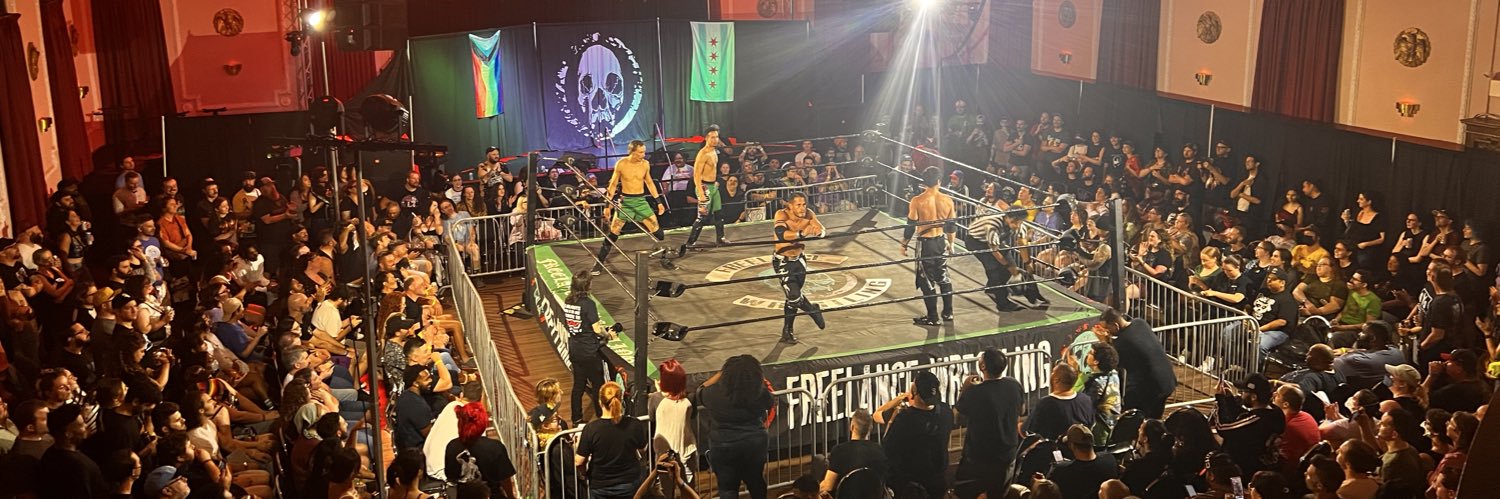 Freelance Wrestling's banner