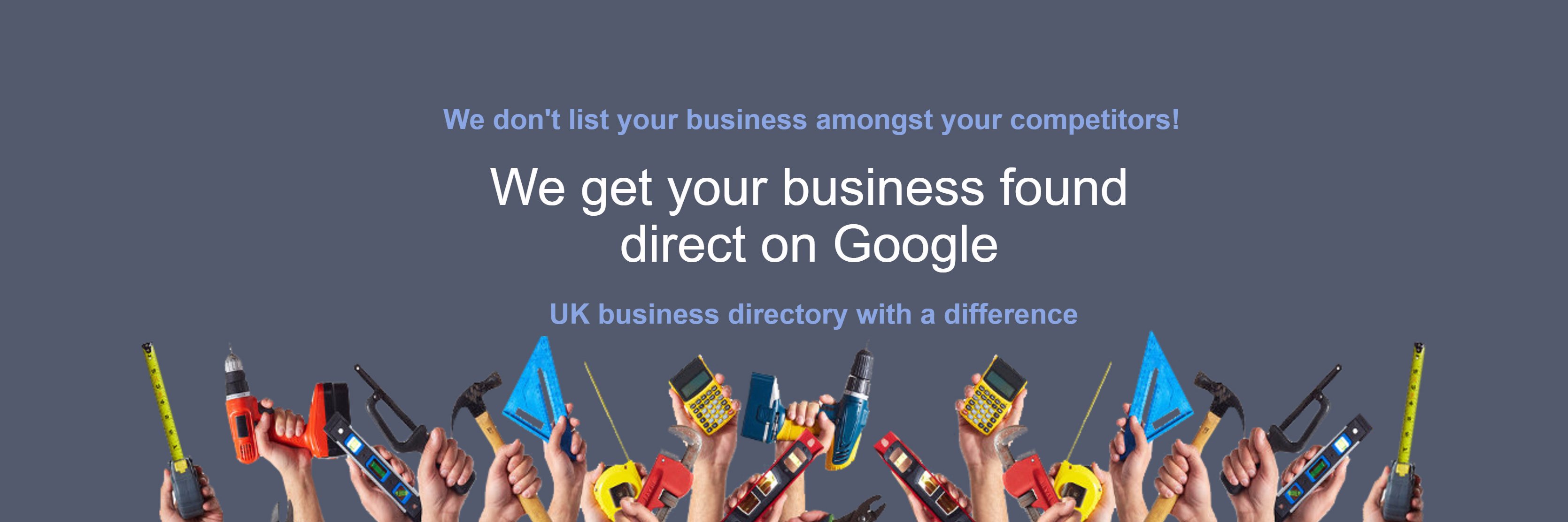 The Business Pages banner