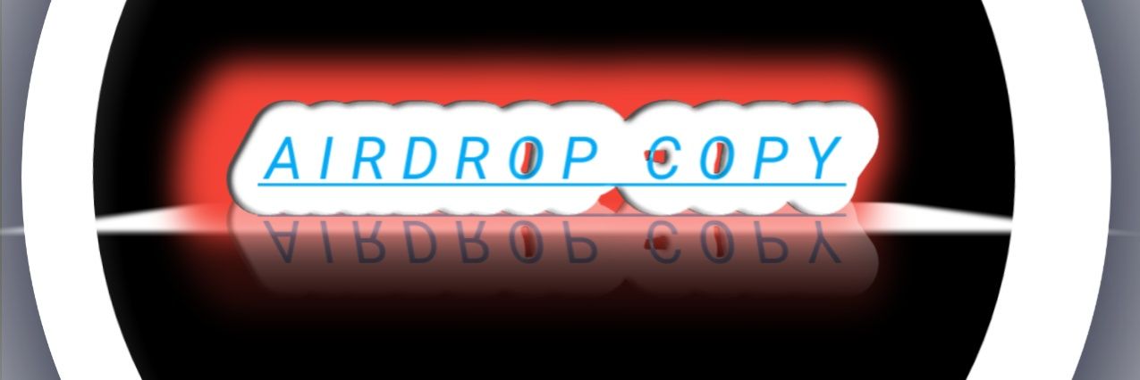 AIRDROP COPY banner