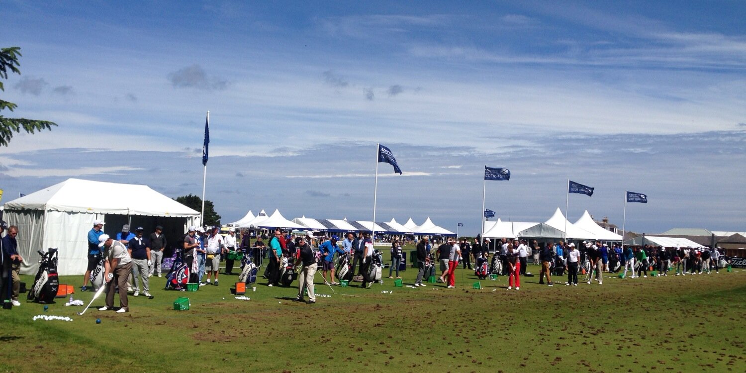 Mike Malone TrackMan Golf banner