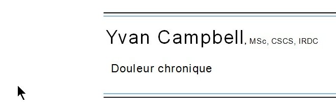 Yvan Campbell banner