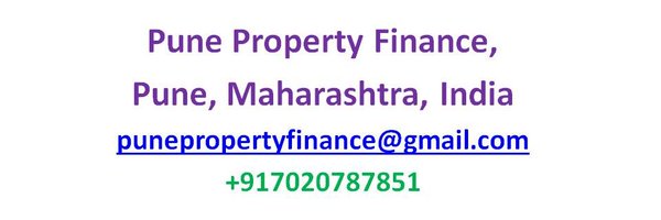 Pune Property Finance Profile Banner