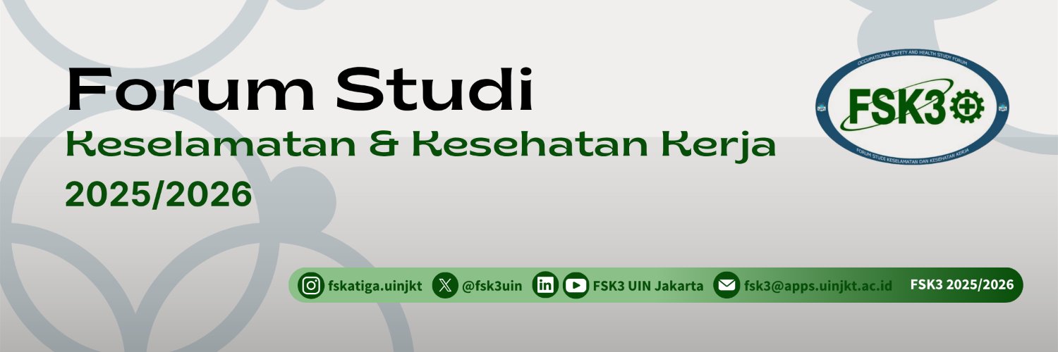 Forum Studi K3 UIN JKT banner