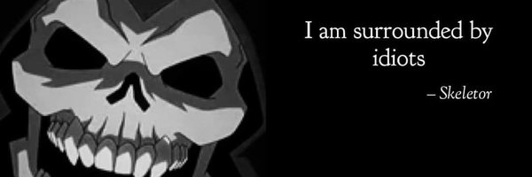 Bad Skeletor Profile Banner