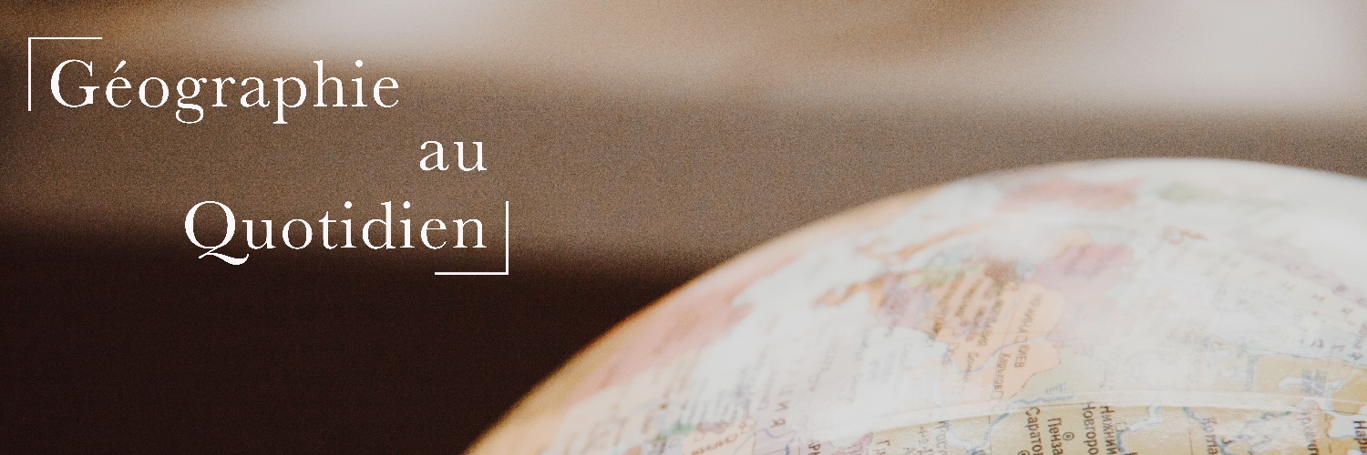 Géographie au quotidien banner