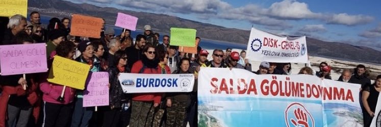 Salda Gölü Koruma Derneği's banner