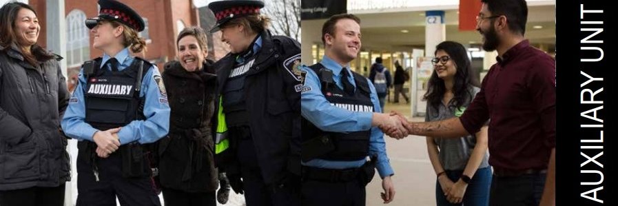 Peterborough Police Auxiliary Unit banner