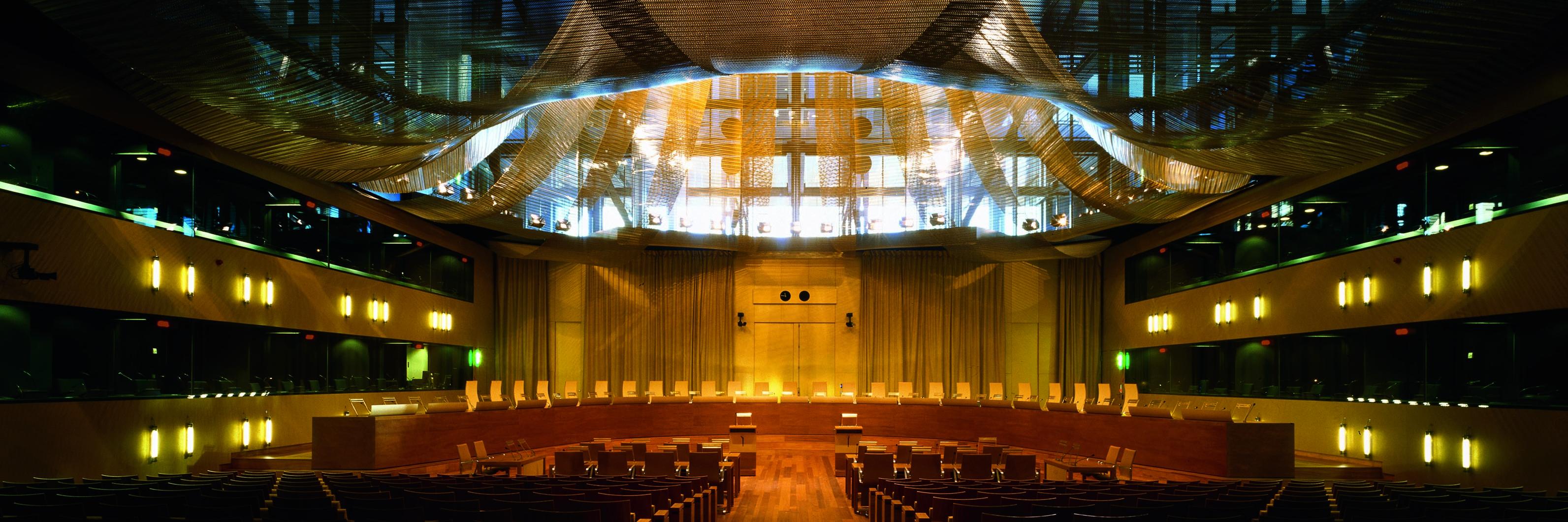 EU Court of Justice's banner