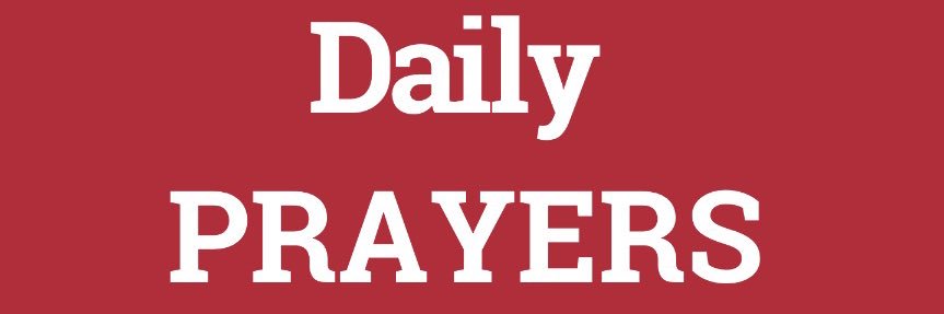 Daily Prayers banner