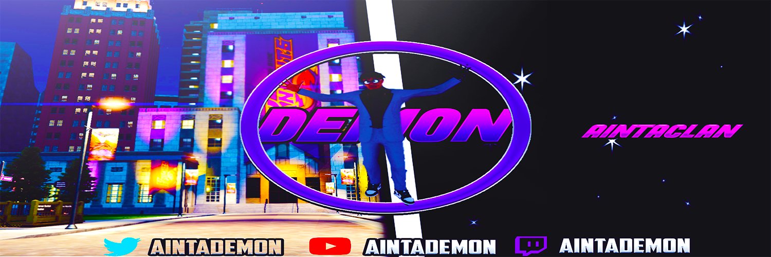 Ɗε๓𝔬𝔫 banner