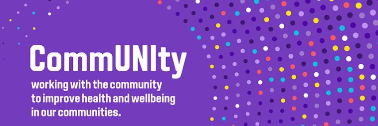 CommUNIty 💙 banner