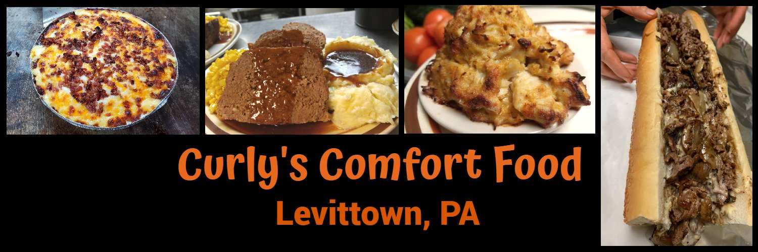 Curly's Comfort Food in Levittown, PA banner