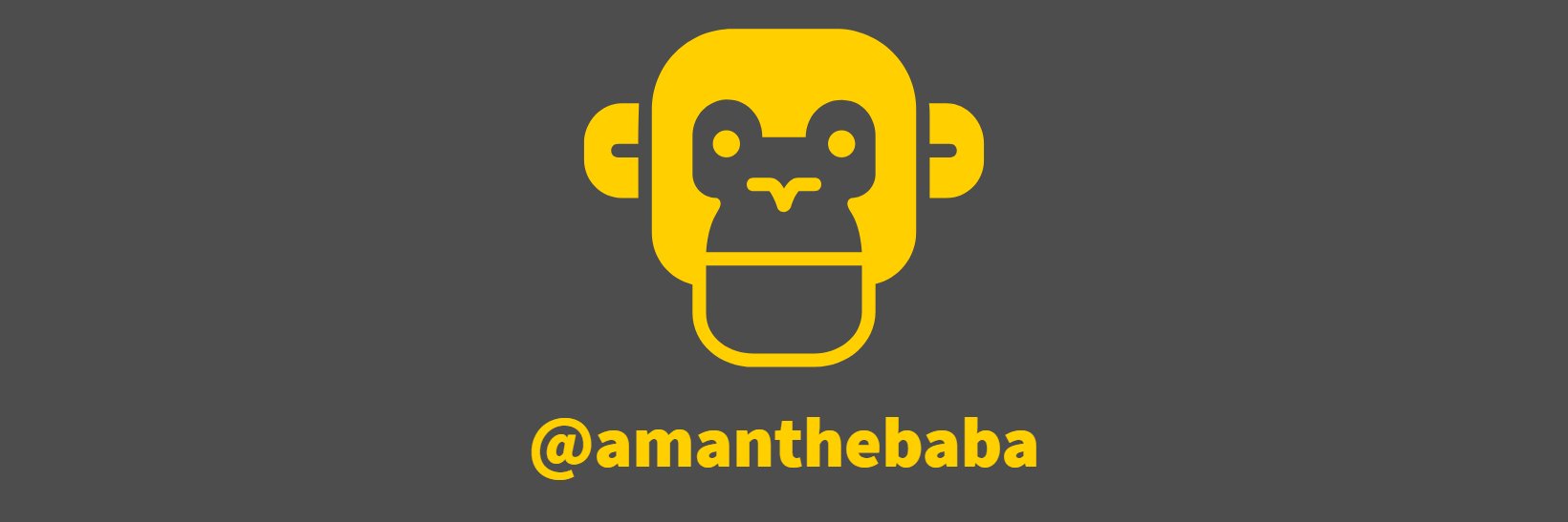 amanthebaba's profile banner image