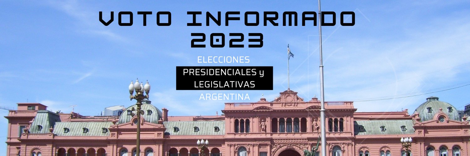 Voto Informado en Argentina Profile Banner