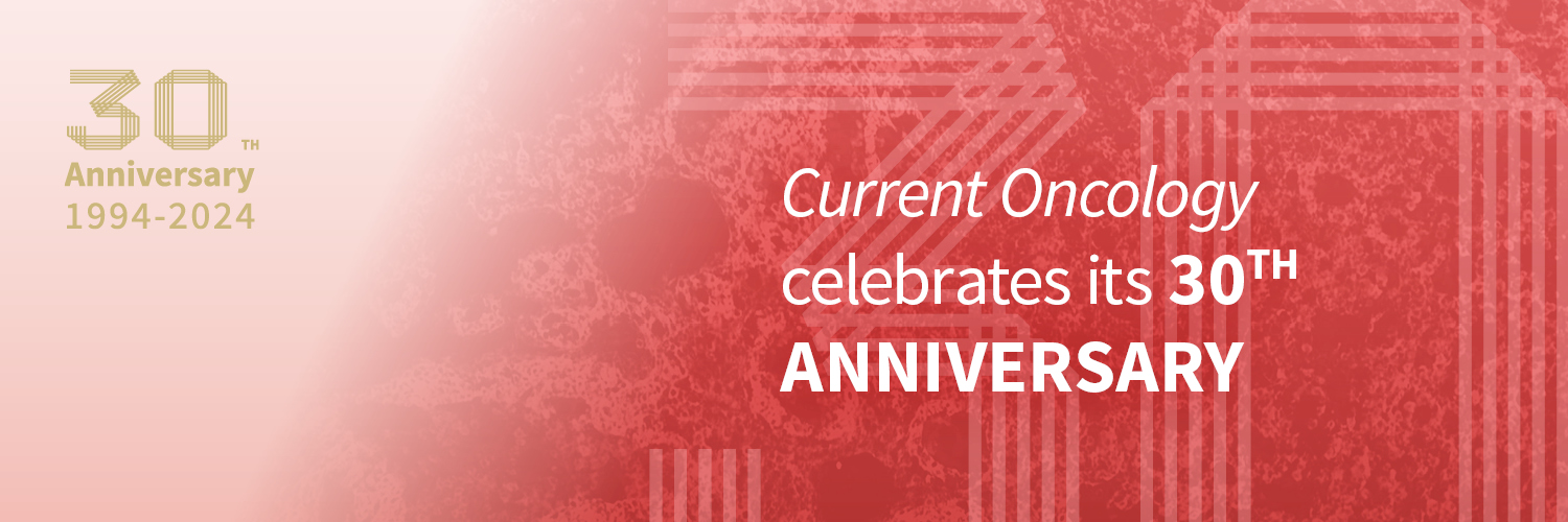 Current Oncology's banner