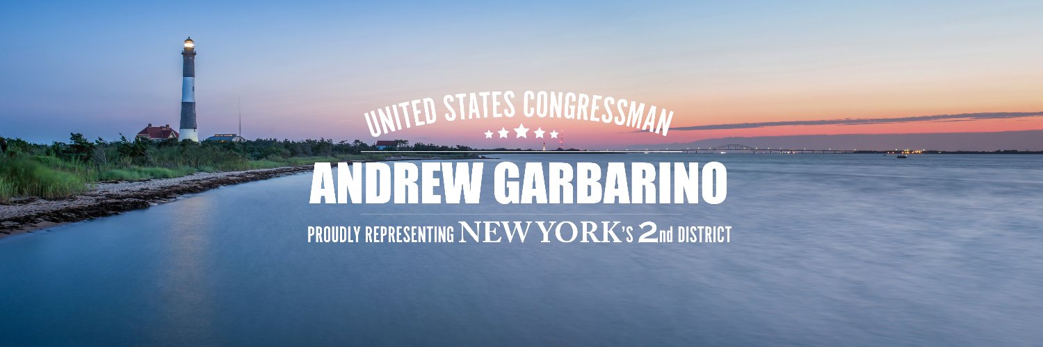 Rep. Andrew Garbarino's banner